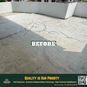 PU Acrylic Balcony Waterproofing 3