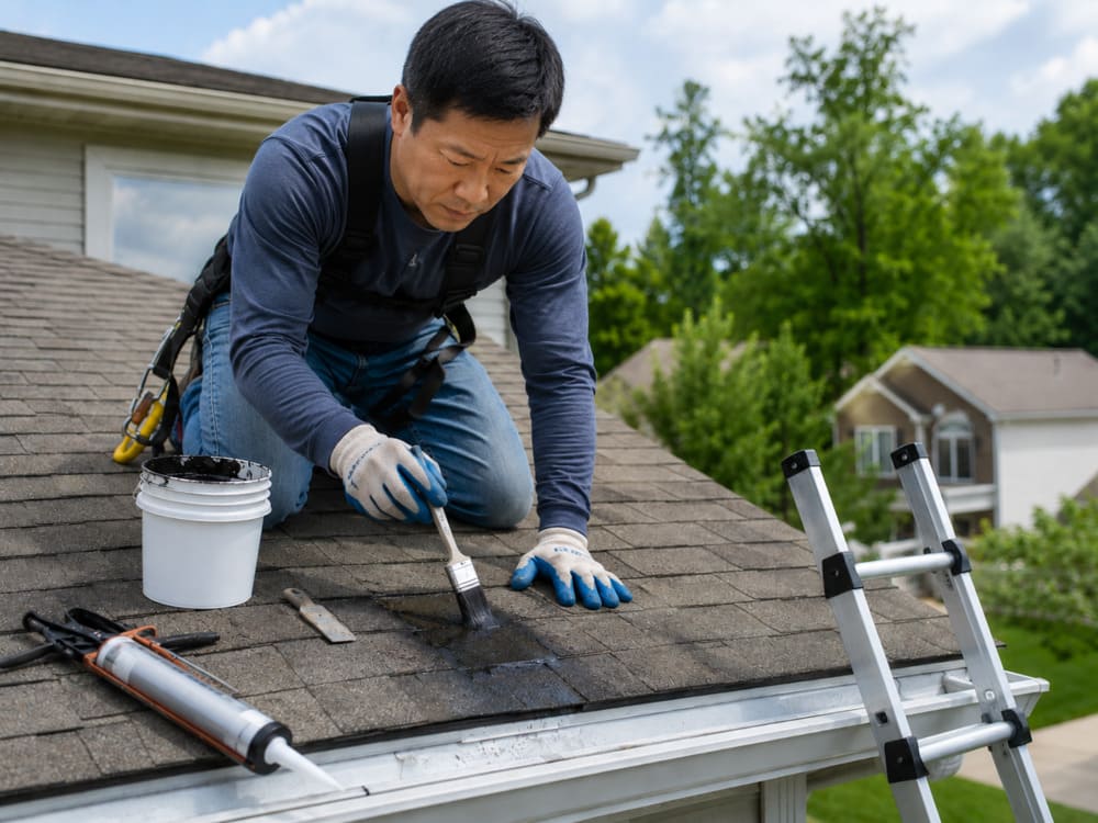 More troublesome when doing DIY roof leak fixes
