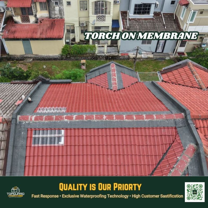 TopGuard Putra Heights roof membrane repair