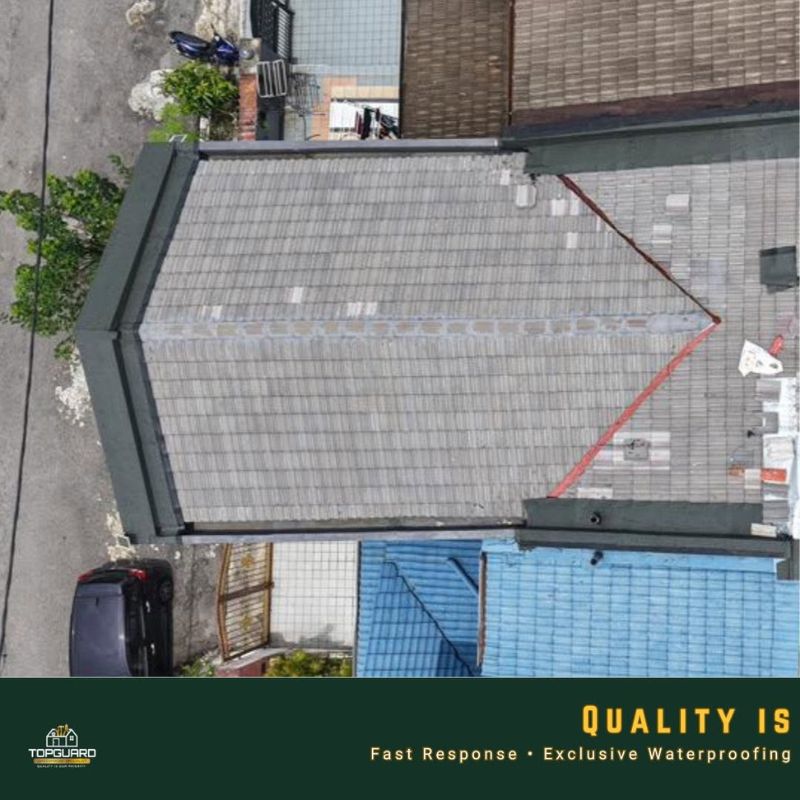 TopGuard Shah Alam roof repair lower section