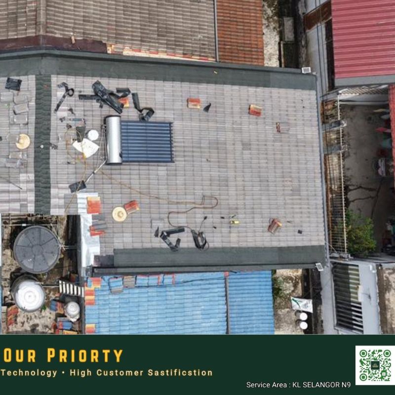 TopGuard Shah Alam roof repair upper section