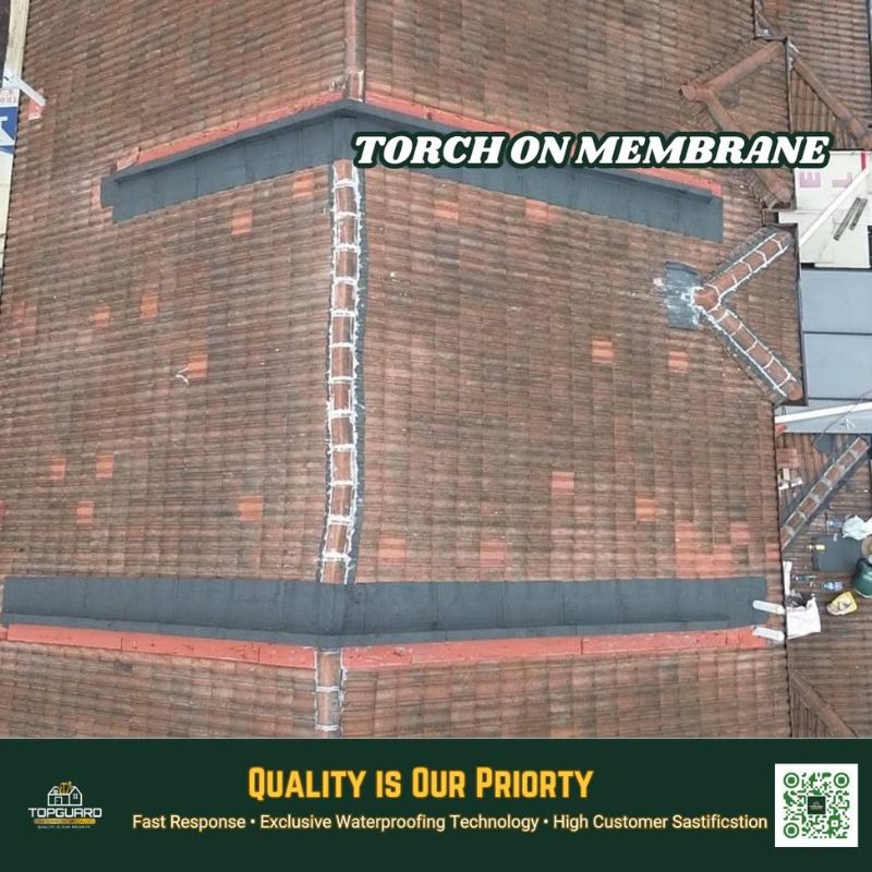 TopGuard double storey roof repair in Mahkota Cheras