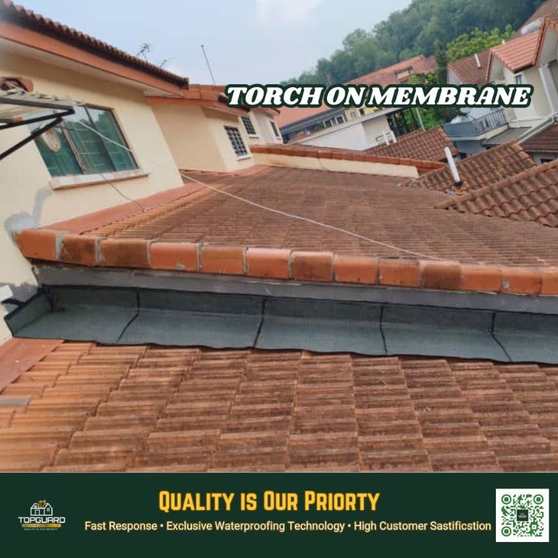 TopGuard roof membrane repair in Puchong