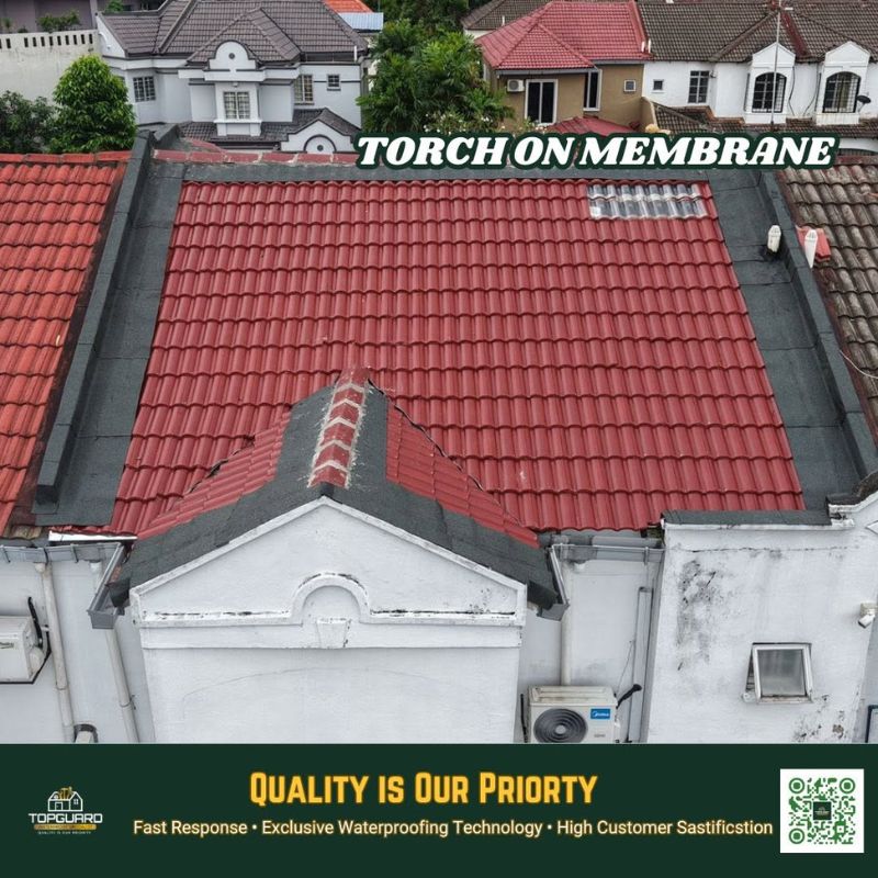 TopGuard roof repair in Putra Heights tiled roof
