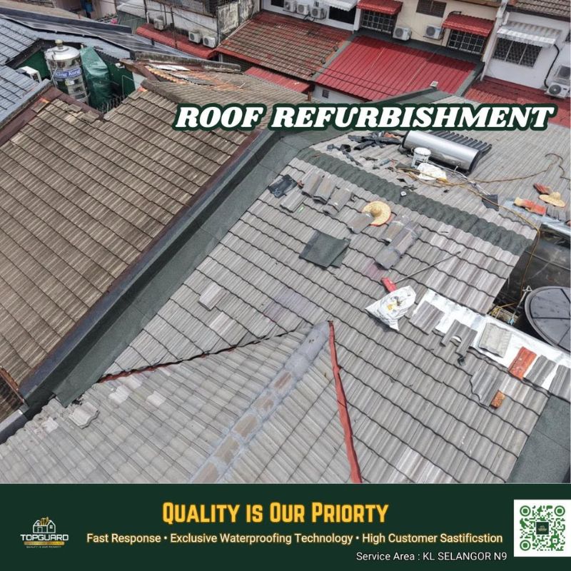 TopGuard roof repair in Shah Alam for house roof